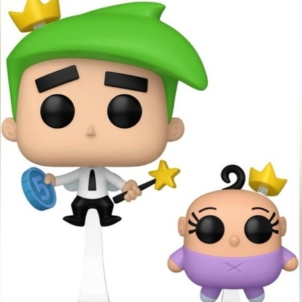 Funko Pop Fairly Odd Parents Cosmo & Poof # 1691 New In Box